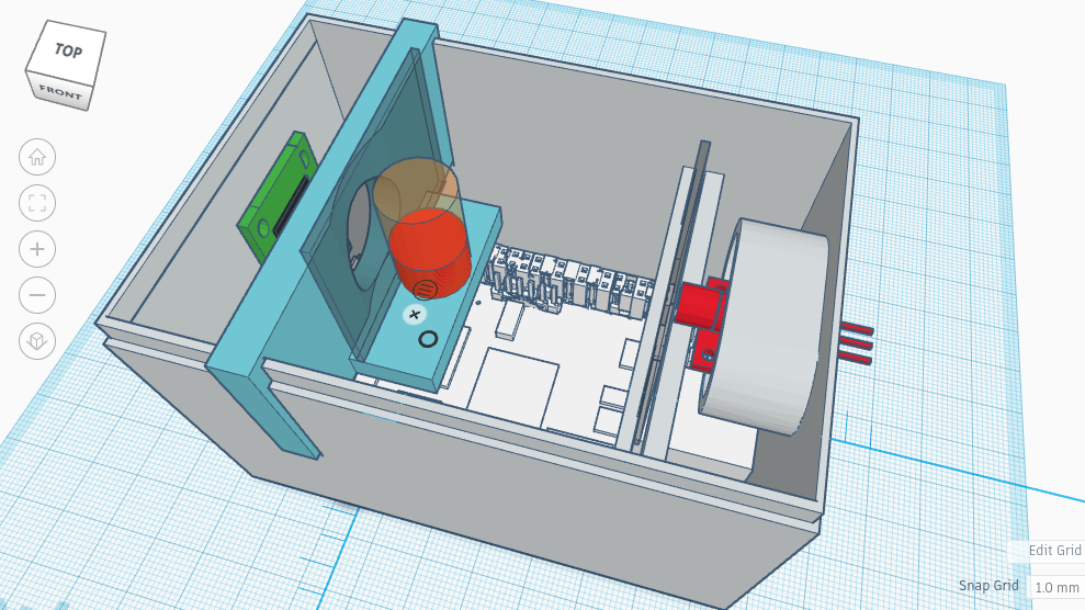 A 3D CAD of the Sappho-PDA device